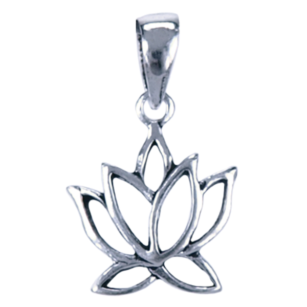 Zilver hanger Lotus
