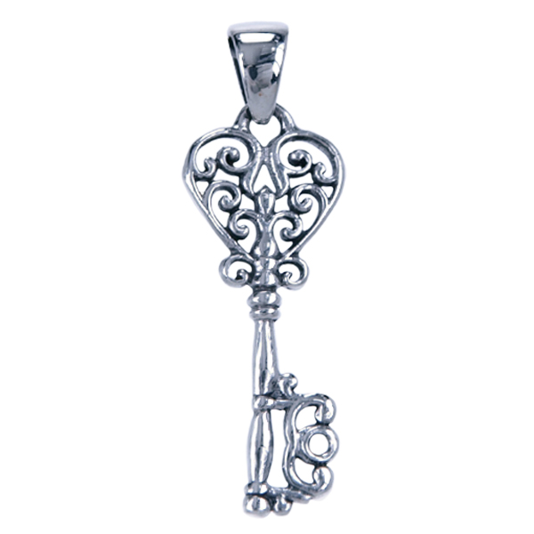 Zilver hanger Hemelpoort sleutel