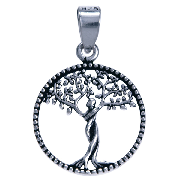 Zilver hanger Levensboom