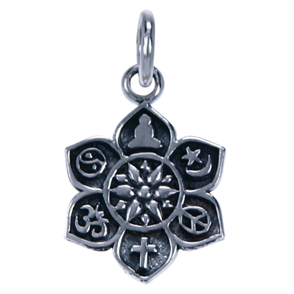 Zilver hanger Multi religie