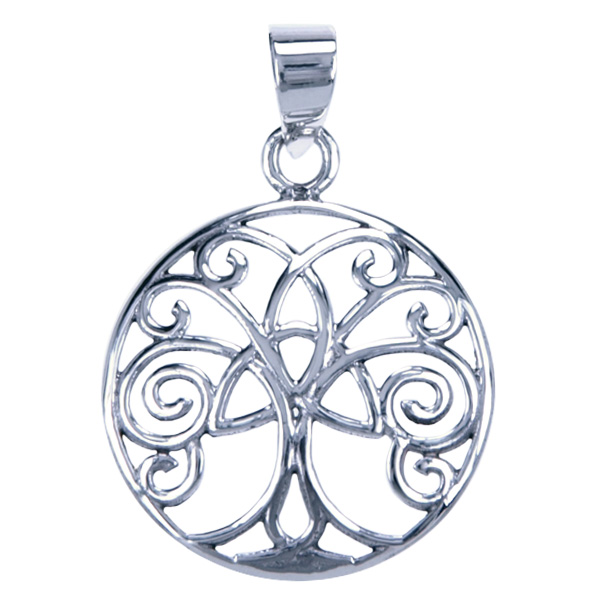 Zilver hanger Triqueta