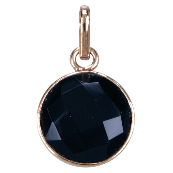 Zilver hanger GP Onyx