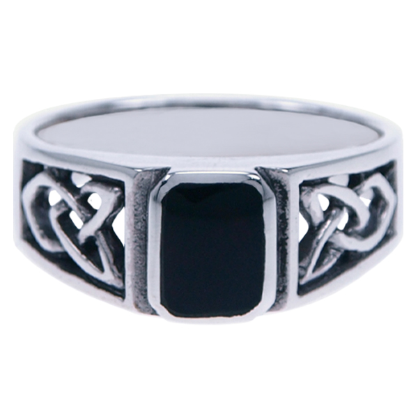 Zilver ring Keltische knoop