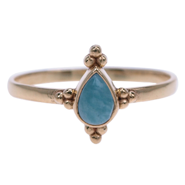 Zilver ring GP Amazoniet