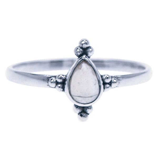Zilver ring Citrien