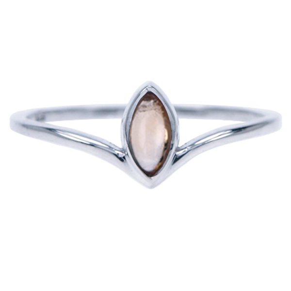 Zilver ring Citrien