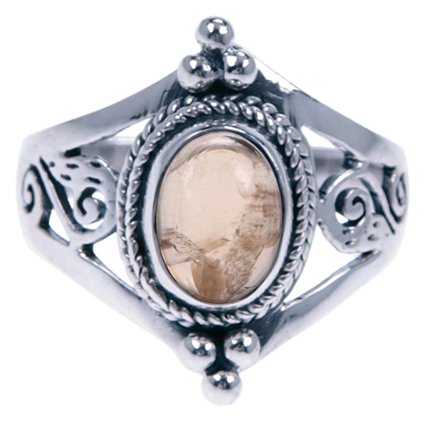 Zilver ring Citrien