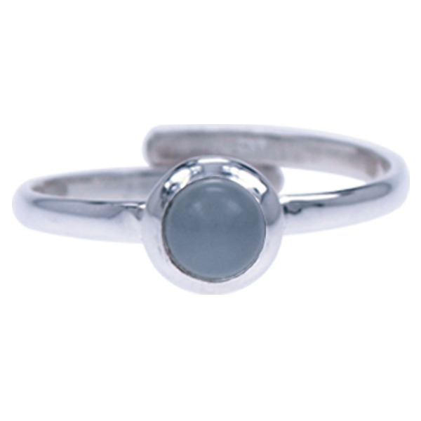 Zilver ring Vingertop/teenring - Afbeelding 2