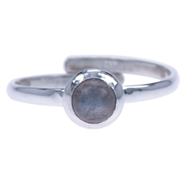 Zilver ring Vingertop/teenring - Afbeelding 3