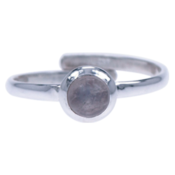 Zilver ring Vingertop/teenring - Afbeelding 4