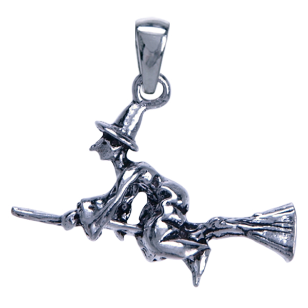 Zilver hanger Heks
