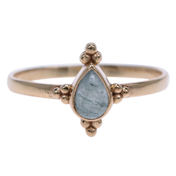 Zilver ring GPAventurijn
