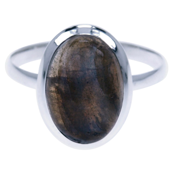 Zilver ring Labradoriet