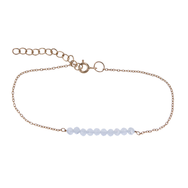 Zilver armband GP Maansteen