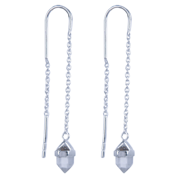 Zilver doortrekker Kristal