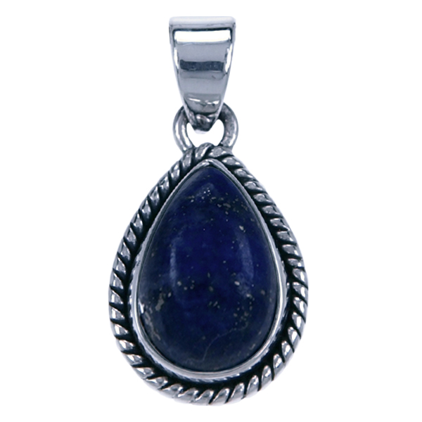 Zilver hanger Lapis Lazuli