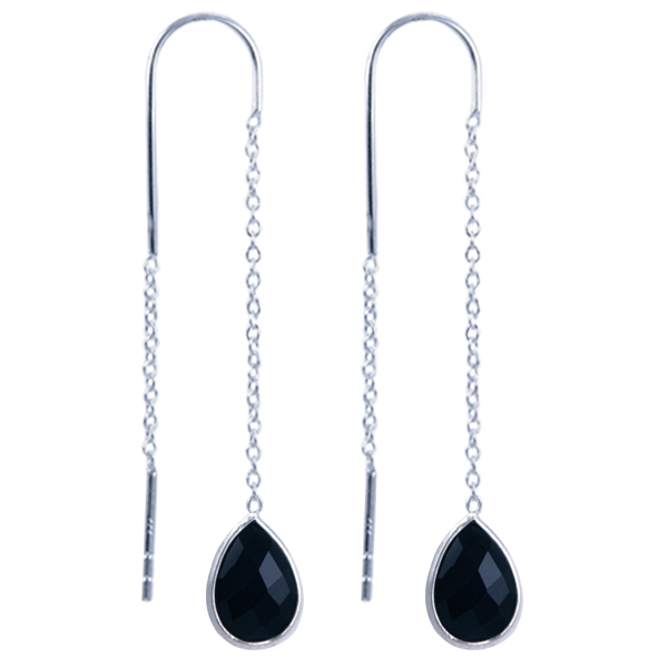 Zilver doortrekker Onyx